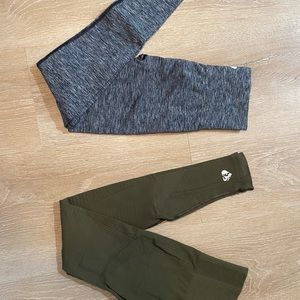 Women’s Best leggings. Perfect condition. Size XS. $25 each.